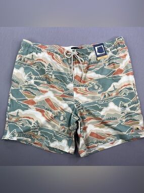 PENDLETON LANDSCAPE SHORESIDE SWIM TRUNKS 7” UPF 50+ BUILT IN LINER